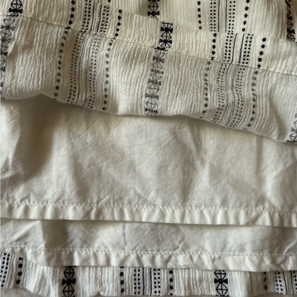 NWT Tucker + Tate Girls Ivory Egret Stripe Dress – Embroidered Hearts – Size 6 - Picture 4 of 4